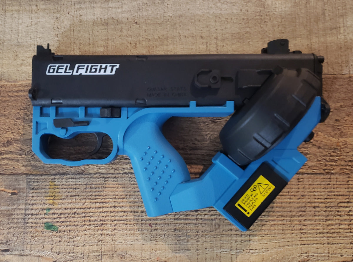 Clearance Gel Fight Gel Blaster Sub Machine Gun With Drum Mag Arrow Addiction