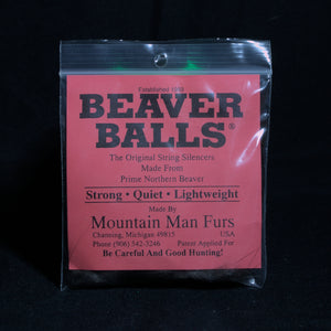 Beaver Balls Fur String Silencers