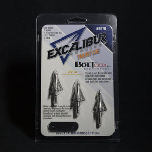 Excalibur Boltcutter Fixed Crossbow Broadheads