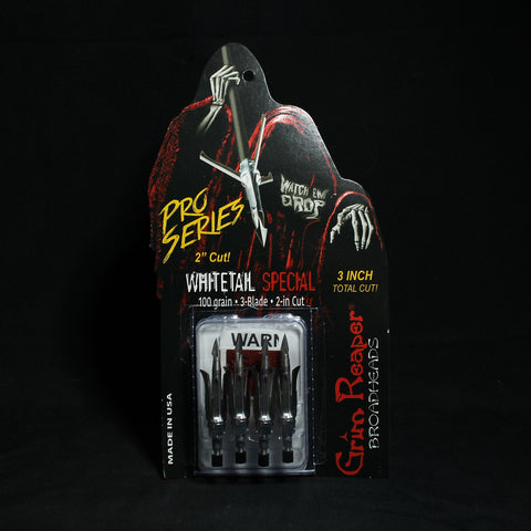 Grim Reaper Whitetail Special Mechanical Broadheads