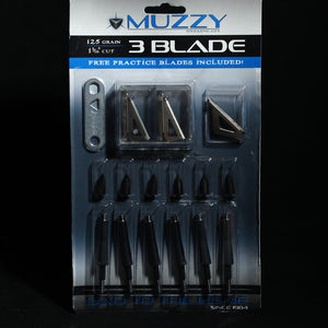 Muzzy 3-Blade Fixed Broadheads