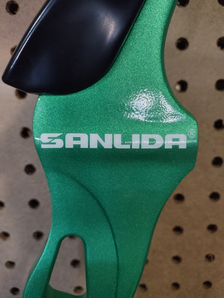 Sanlida Miracle X9 68" RH Recurve Bow Green Riser Only