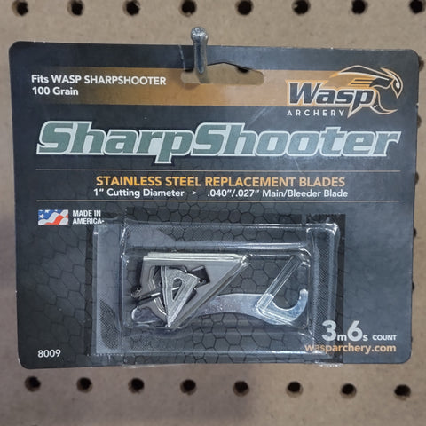 Wasp SharpShooter 100gr Replacement Blades