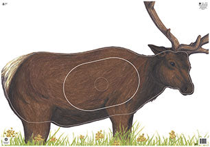 NFAA Elk Paper Target